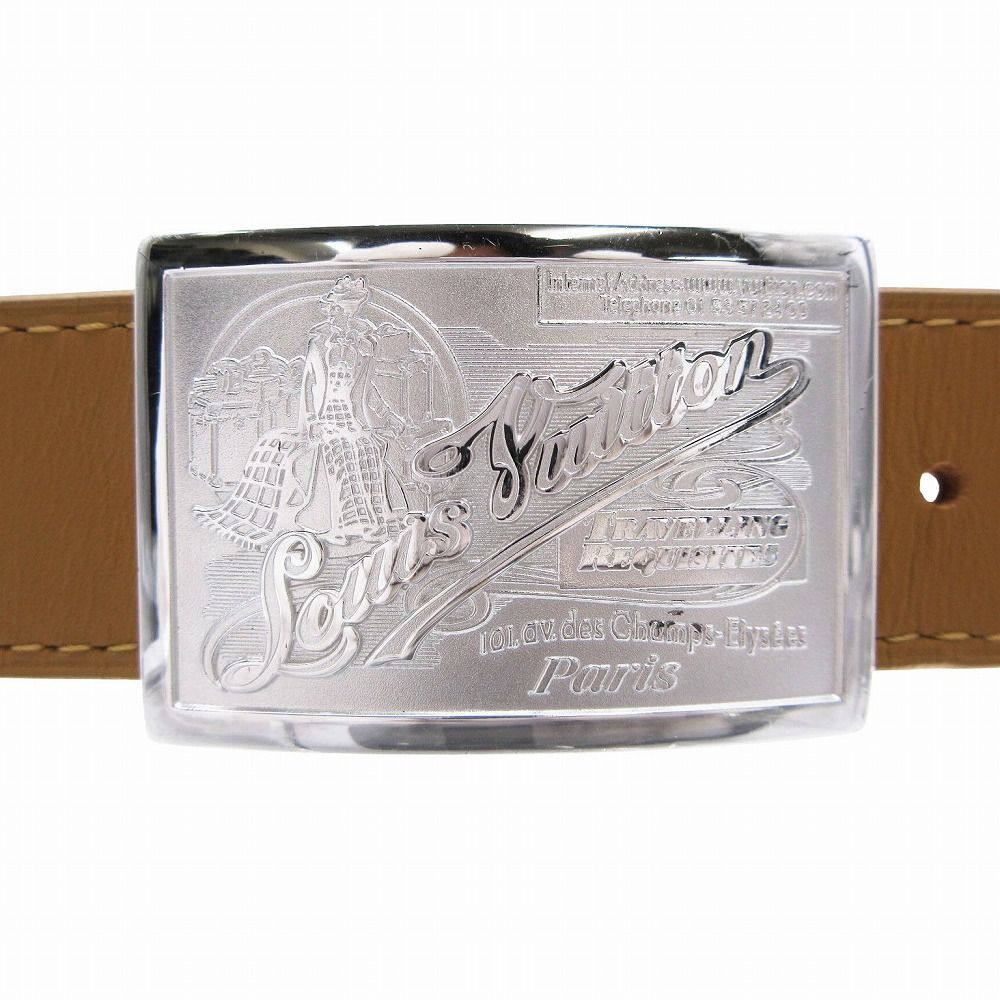 LOUIS VUITTON ルイヴィトン サンチュールジーンズ シルバーバックル