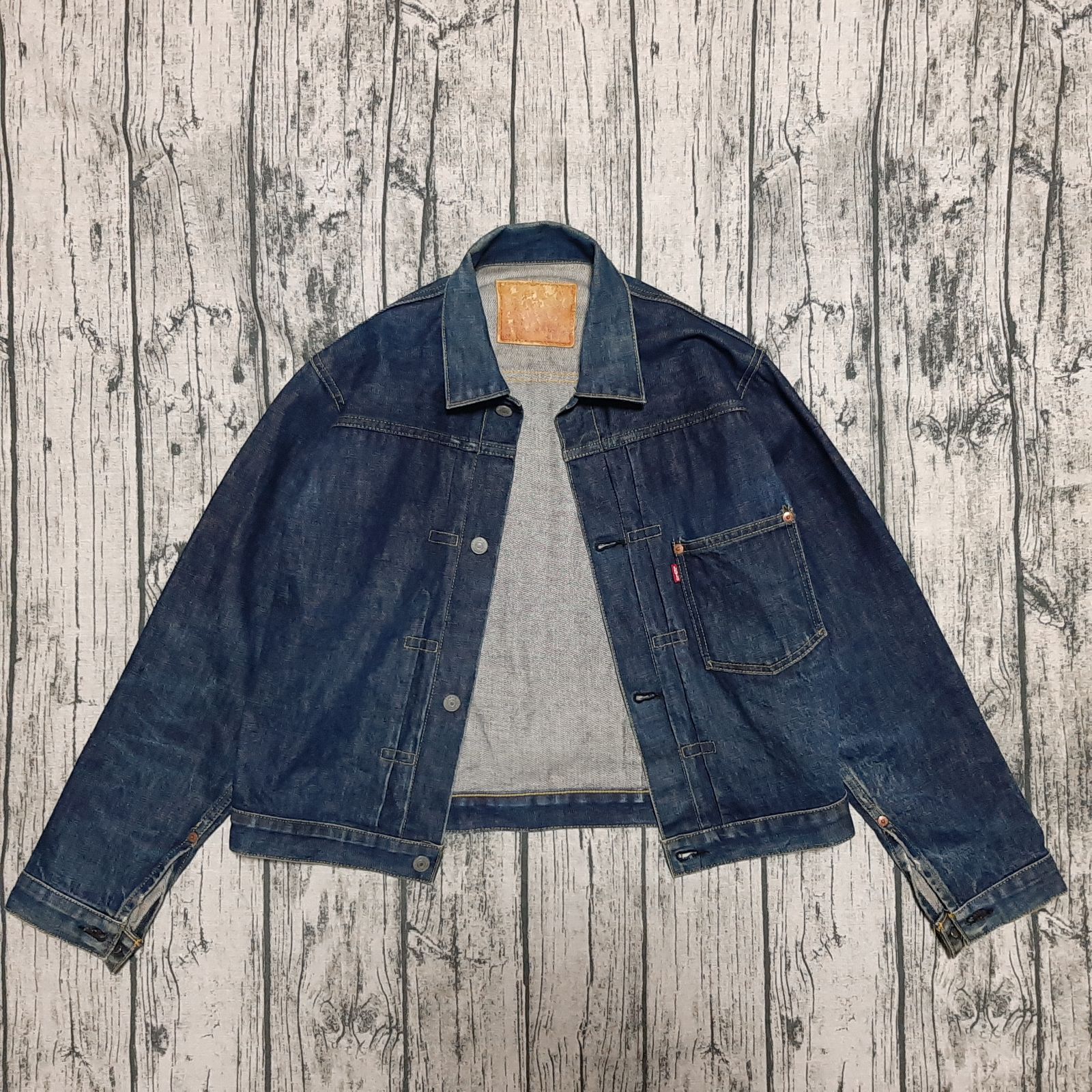 size 38】4つボタン 大戦 Levi's 71506XX 99年 ファースト 日本製 90s