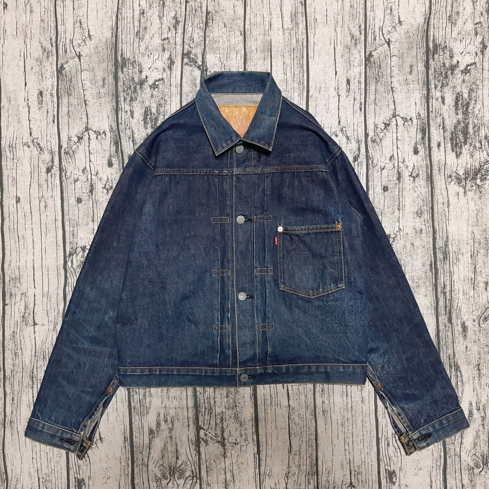 大戦 4つボタン Levi's 71506XX ファースト 99年 日本製 極上 size 38】4つボタン 大戦 Levi's 71506XX 99年 ファースト 日本製 90s