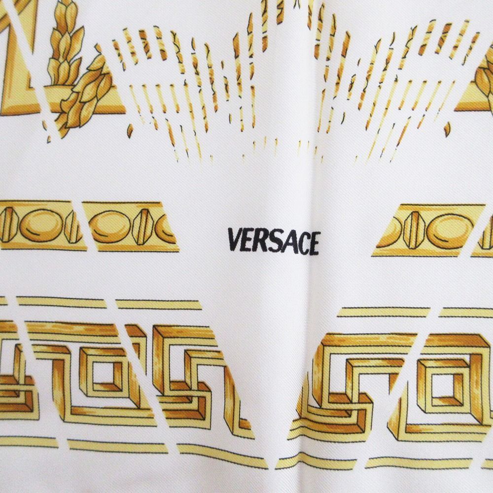 VERSACE ヴェルサーチ メデューサ バロック シルク100% スカーフ