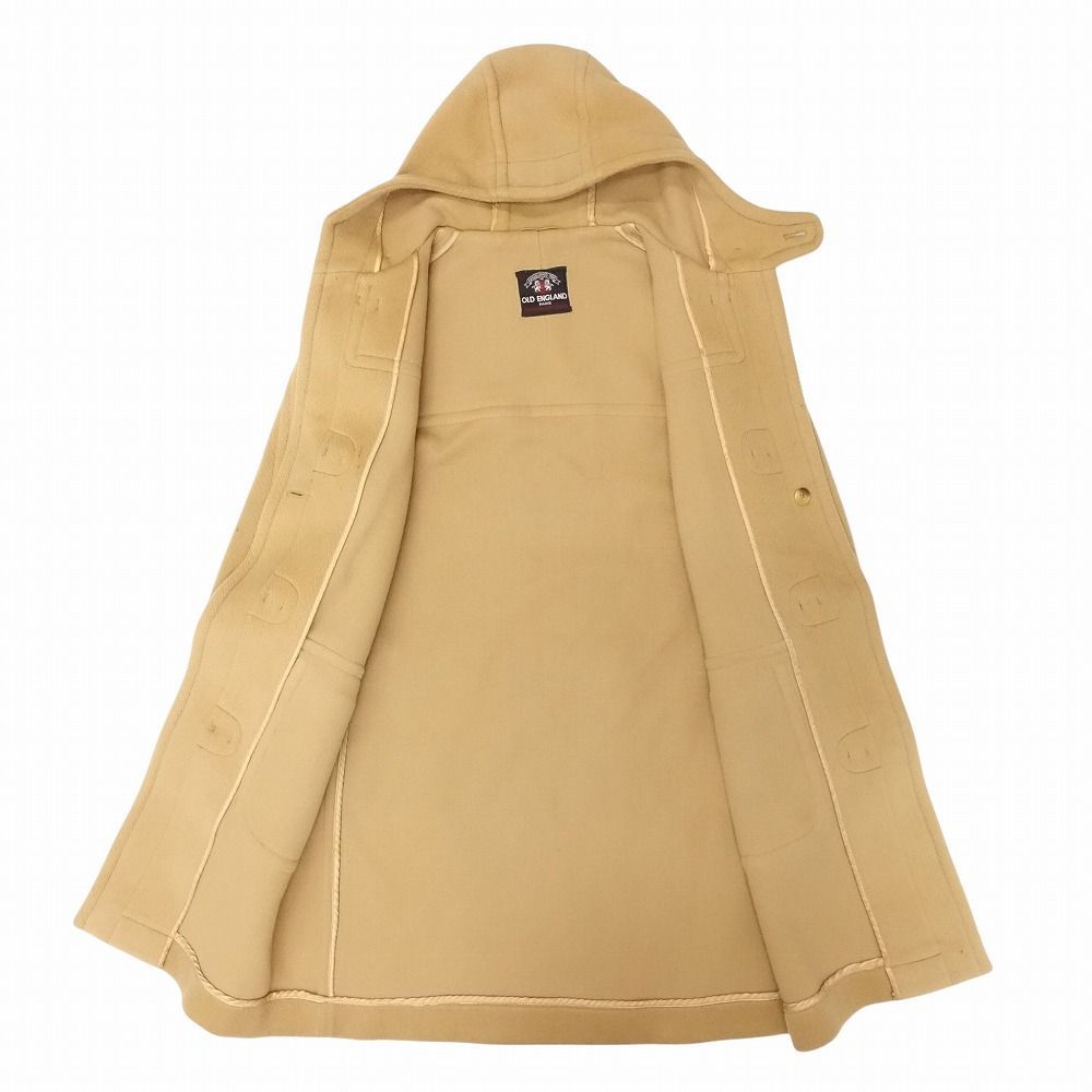 OLD ENGLAND オールドイングランド ダッフルコート ヘリンボーン柄