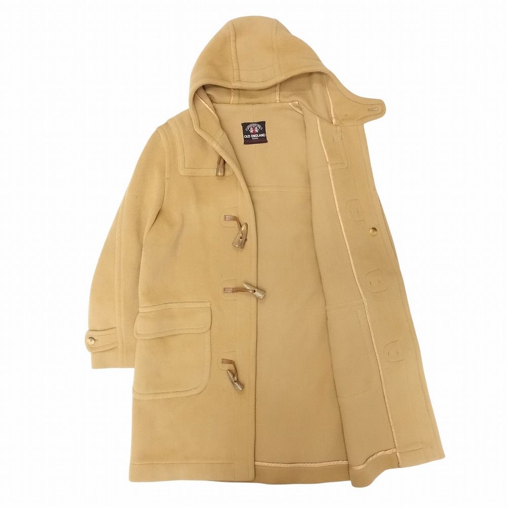 OLD ENGLAND オールドイングランド ダッフルコート ヘリンボーン柄
