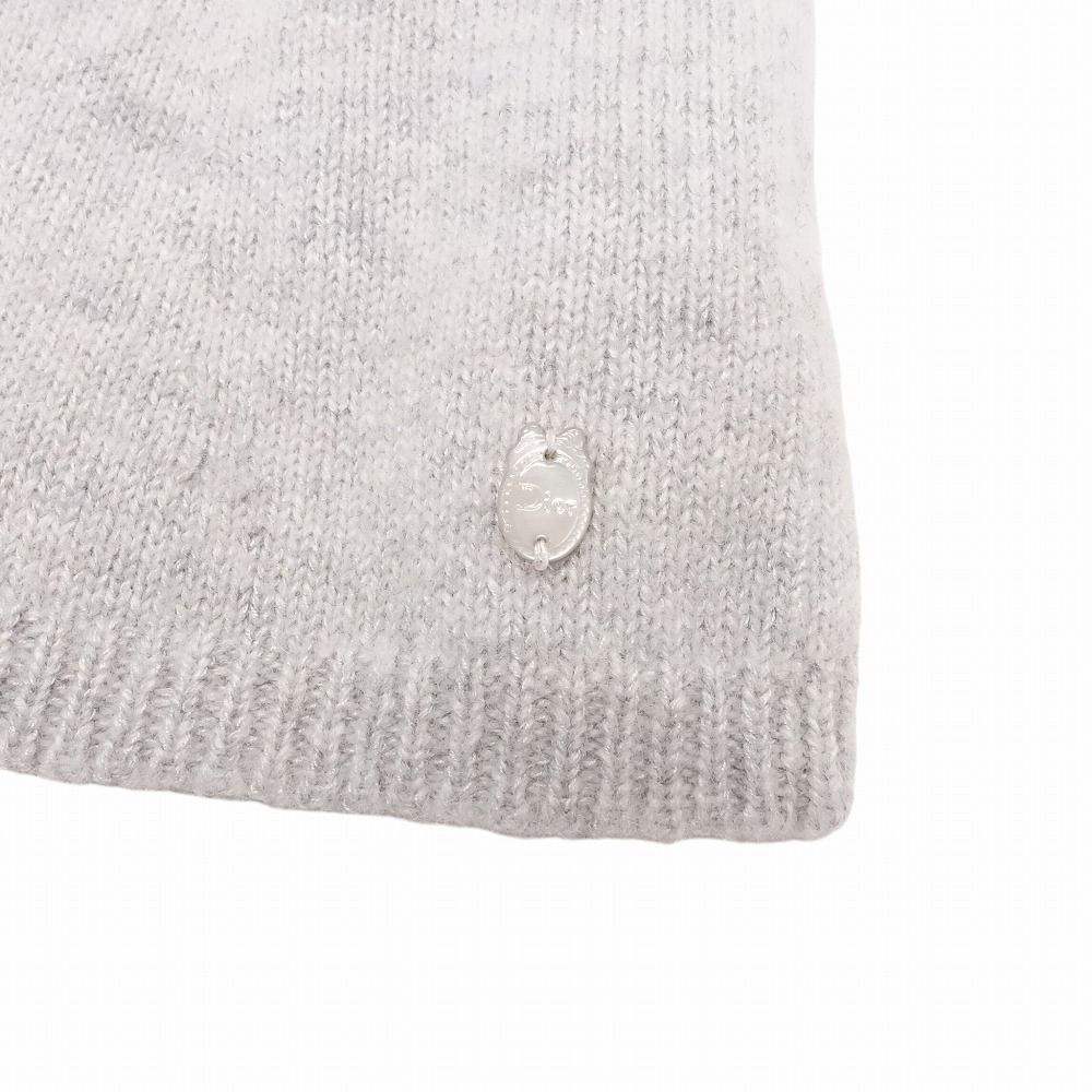 babyDior ベビーディオール スパンコール装飾 ニット ワンピース 半袖