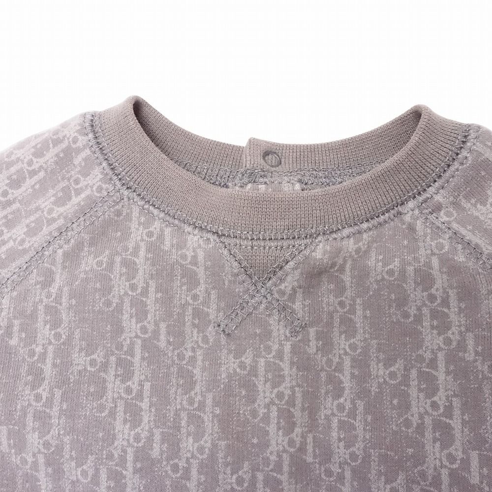 babyDior ベビーディオール トロッターオブリーク スウェット トレーナー プルオーバートップス 長袖 12 80 cm