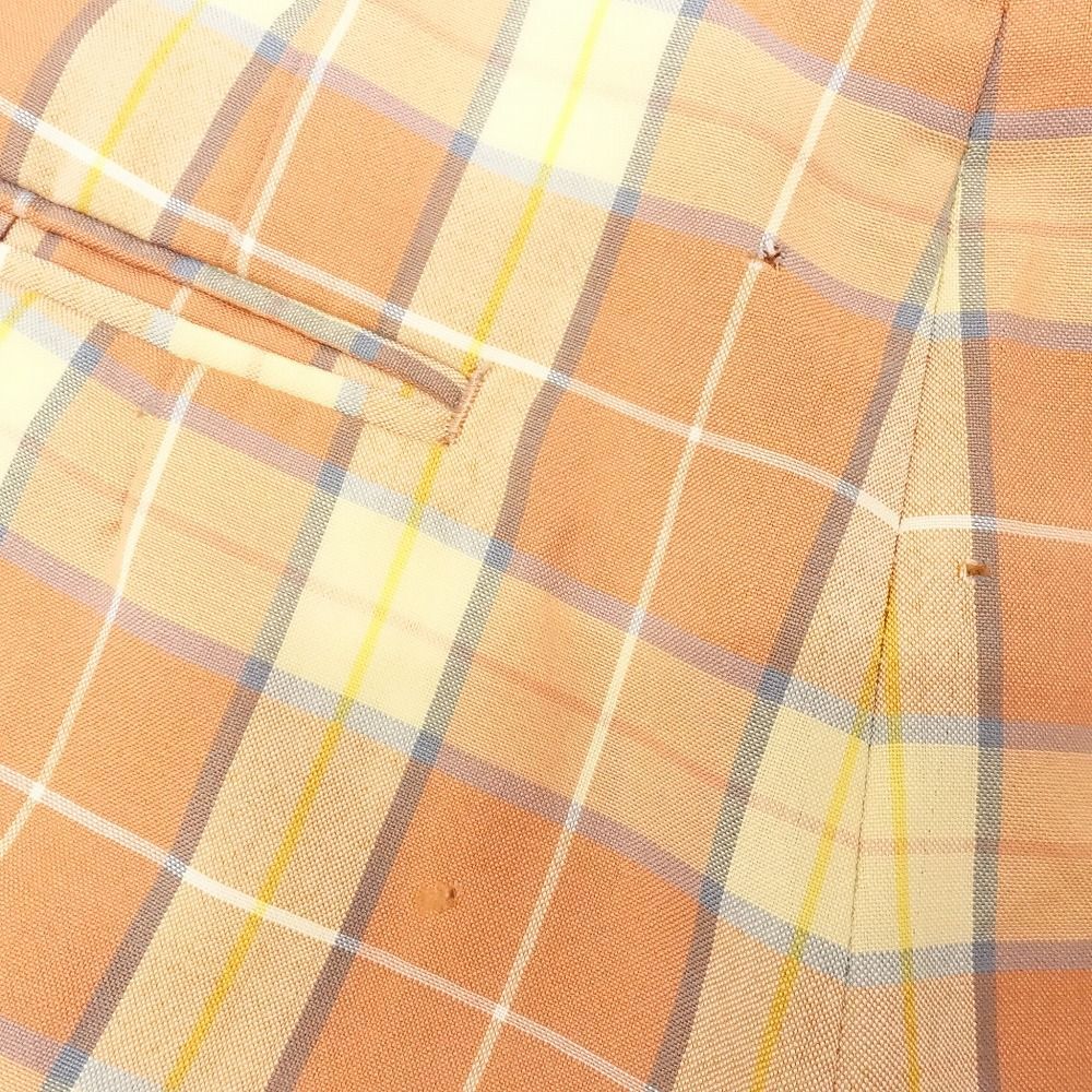 Christian Dior クリスチャンディオール ゴルフ チェック柄 2タック