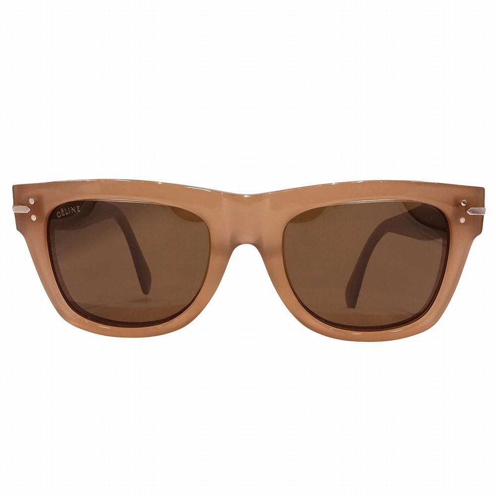 CELINE セリーヌ サングラス ウェリントン アイウェア ブラウン