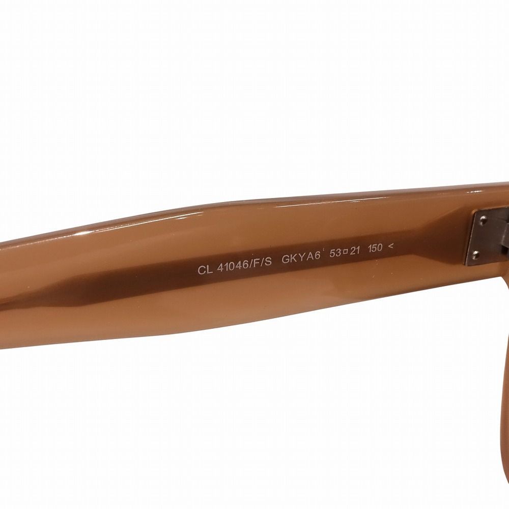 CELINE セリーヌ サングラス ウェリントン アイウェア ブラウン