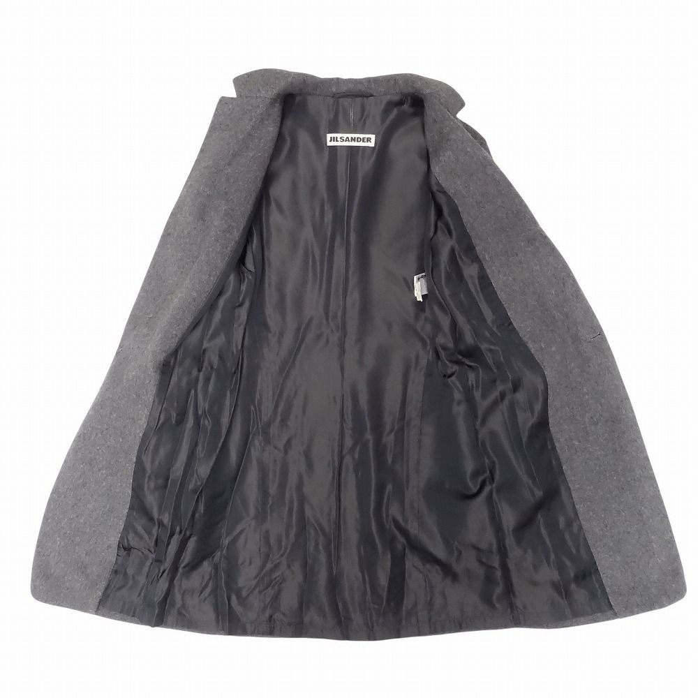 JIL SANDER ジルサンダー カシミヤ100％ チェスター コート ジャケット