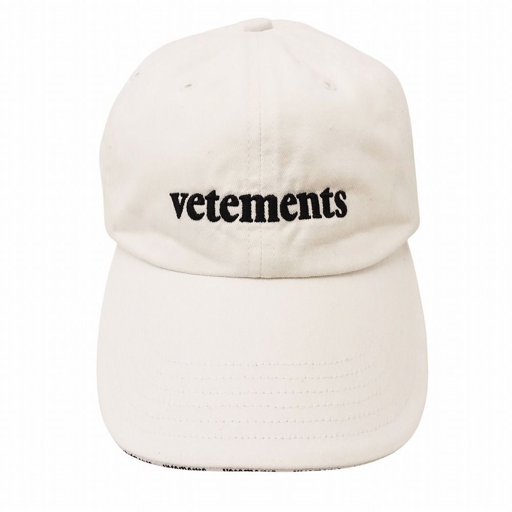 VETEMENTS × Reebok コラボ ヴェトモン リーボック ロゴ キャップ