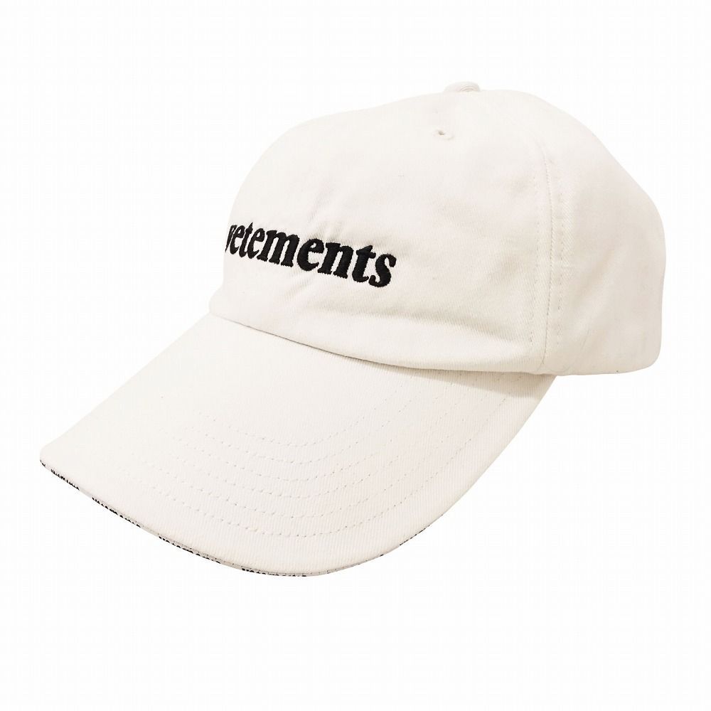 VETEMENTS × Reebok コラボ ヴェトモン リーボック ロゴ キャップ