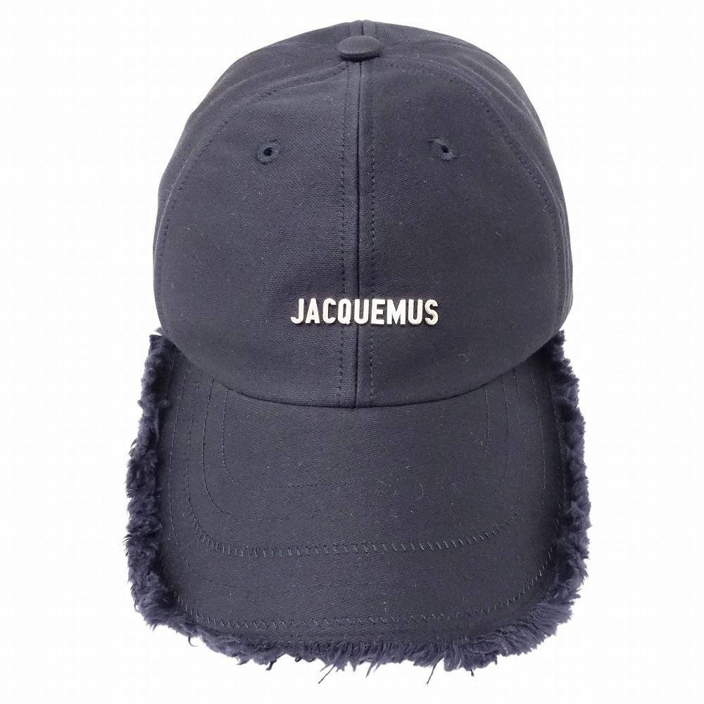 極美品 JACQUEMUS ジャックムス ロゴ キャップ 帽子 ベースボール