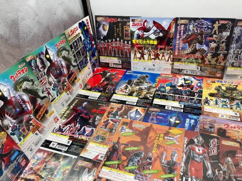 希少】ウルトラマン HGシリーズ POP台紙 36枚 大量 まとめ 怪獣 特撮