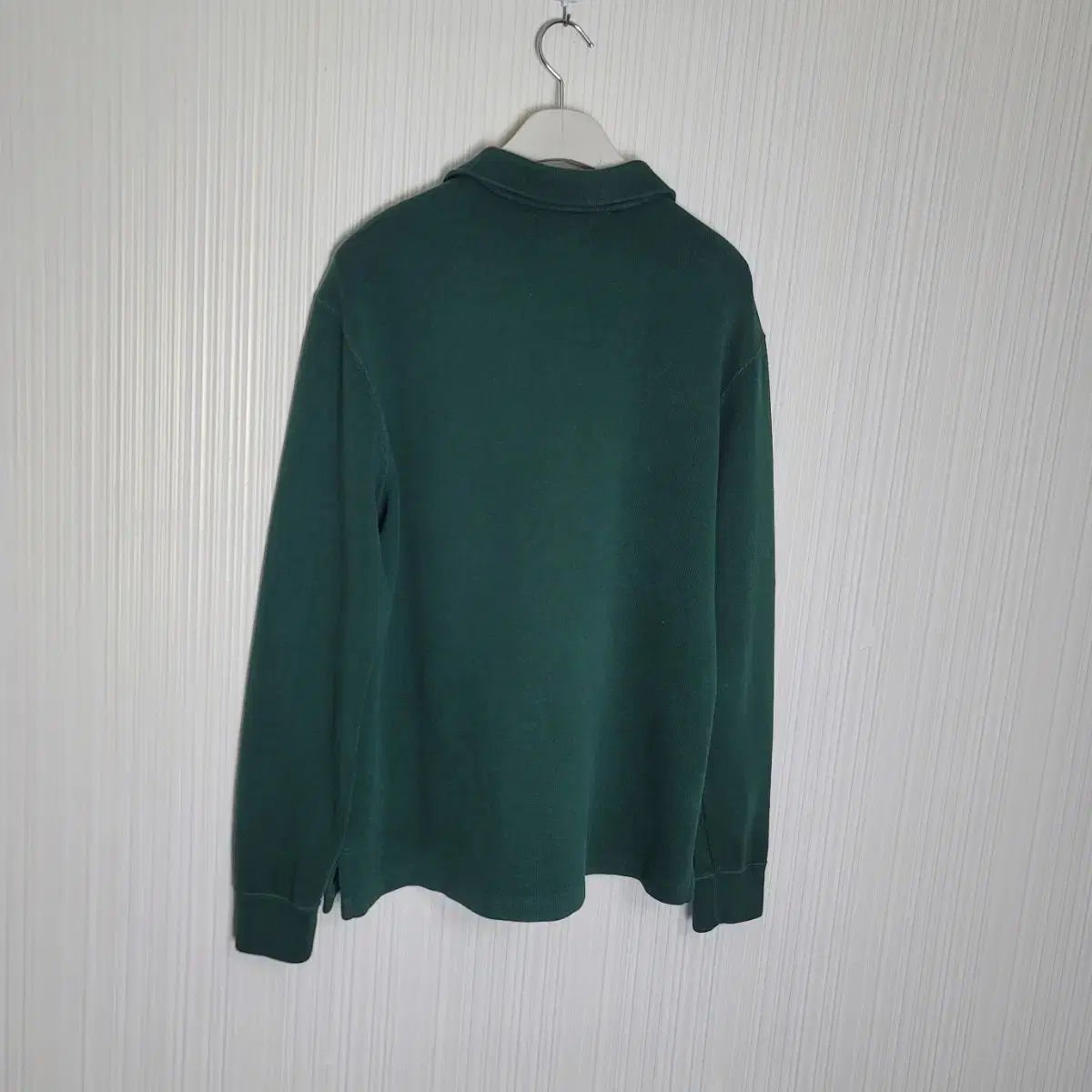 95_ポロ ハーフジップアップ ニット スウェット ダークグリーン ラルフ