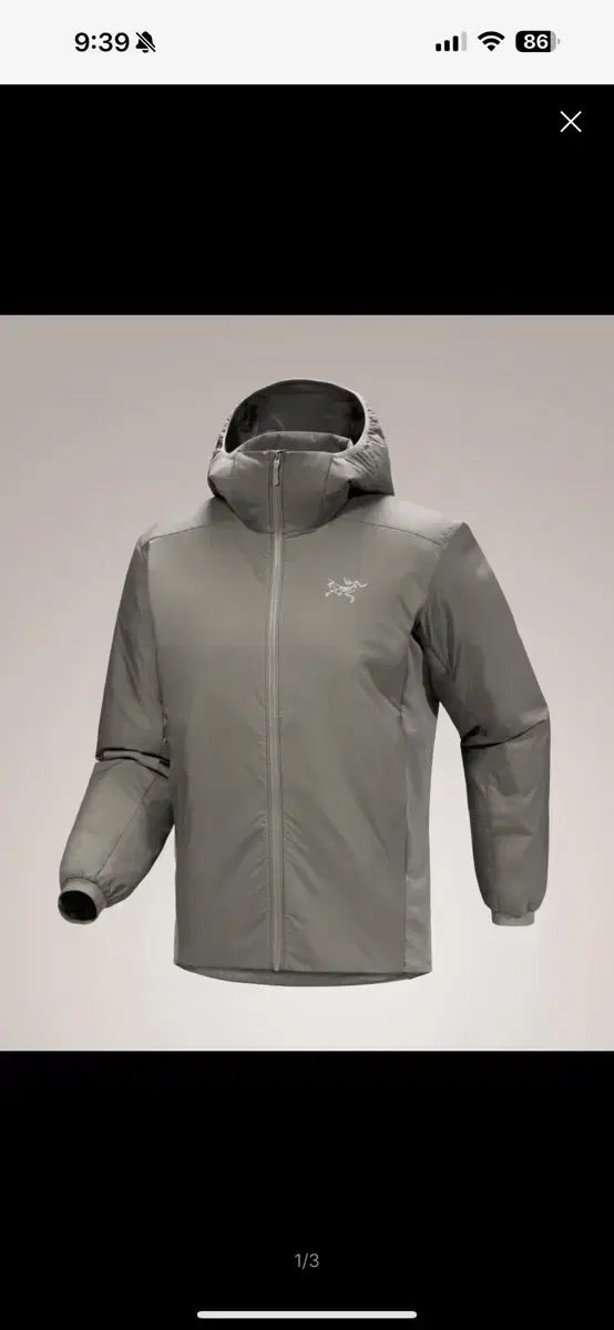 ARC TERYX アークテリクス Atom アトム フーディ メンズ FORAGE M サイズ