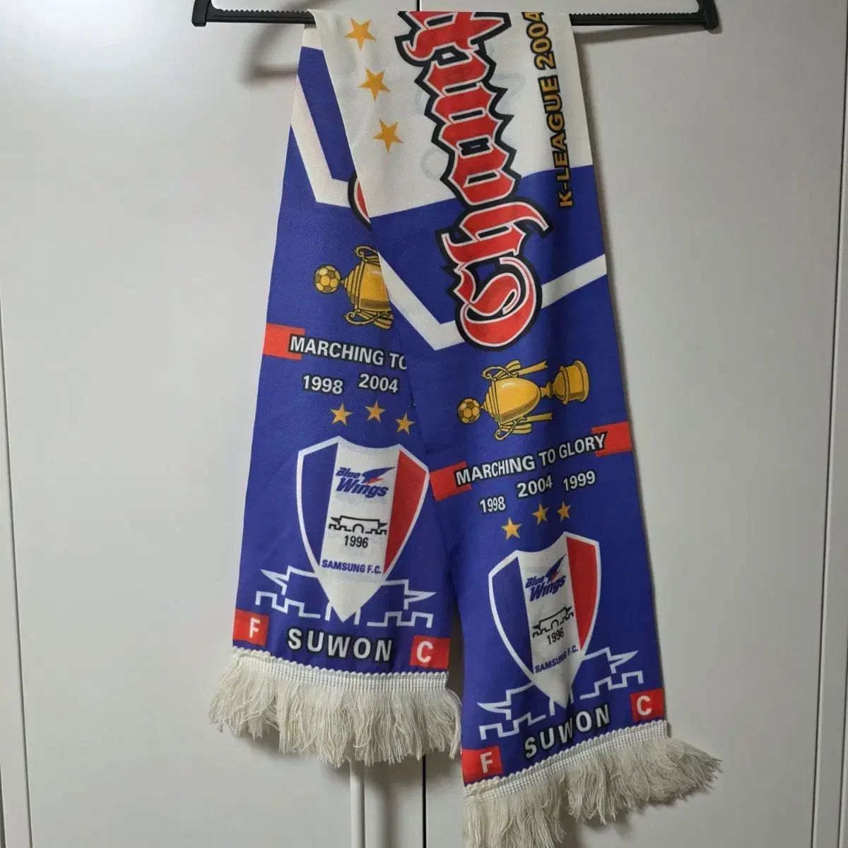 水原三星ブルーウィングス マフラー