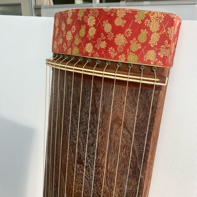 配送不可、現地引取のみ、リユース品】お琴 十三弦 和楽器 カバー