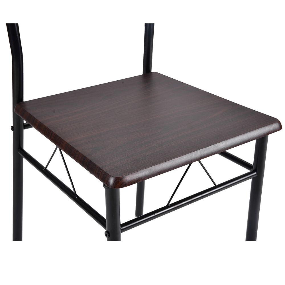 新品　ダイニングテーブル　ダイニングチェア　テーブルセット　ブラウン　木目 ダイニングテーブルセット ダイニングセット 5点 140×85cm テーブル