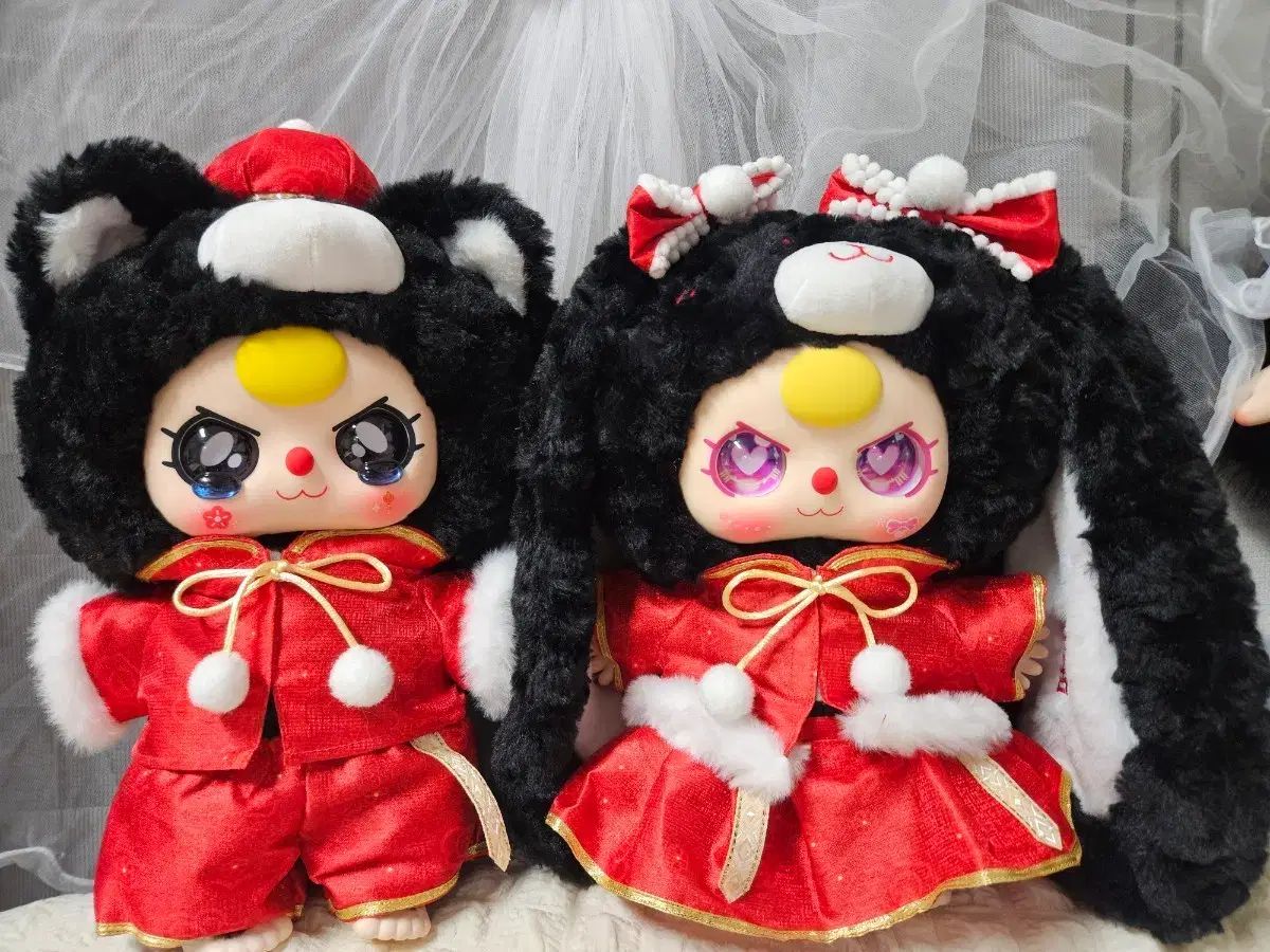 ベイビー3 ウェディング 黒い夫婦セット