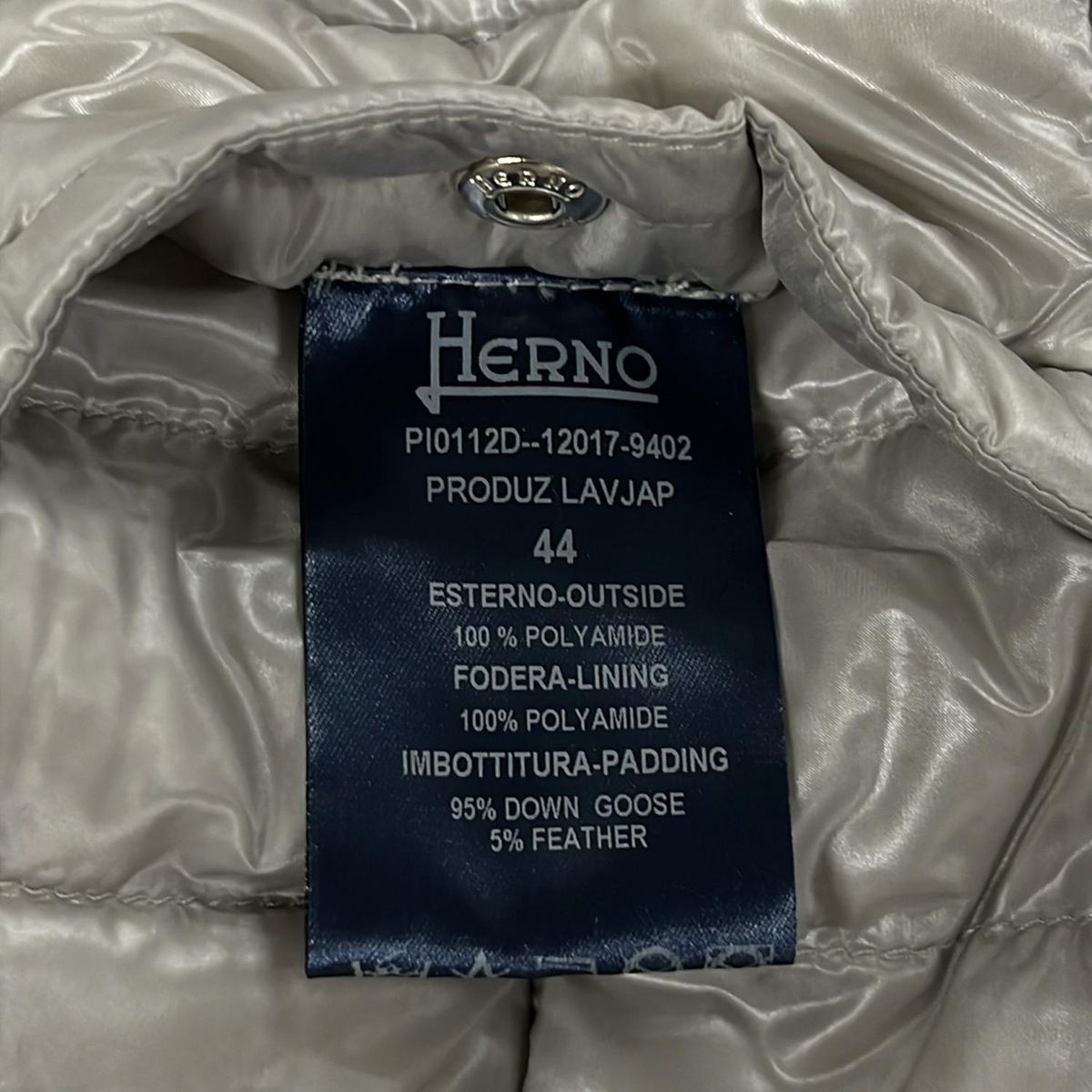 HERNO(ヘルノ) ダウンベスト サイズ44 L レディース美品 - ライト