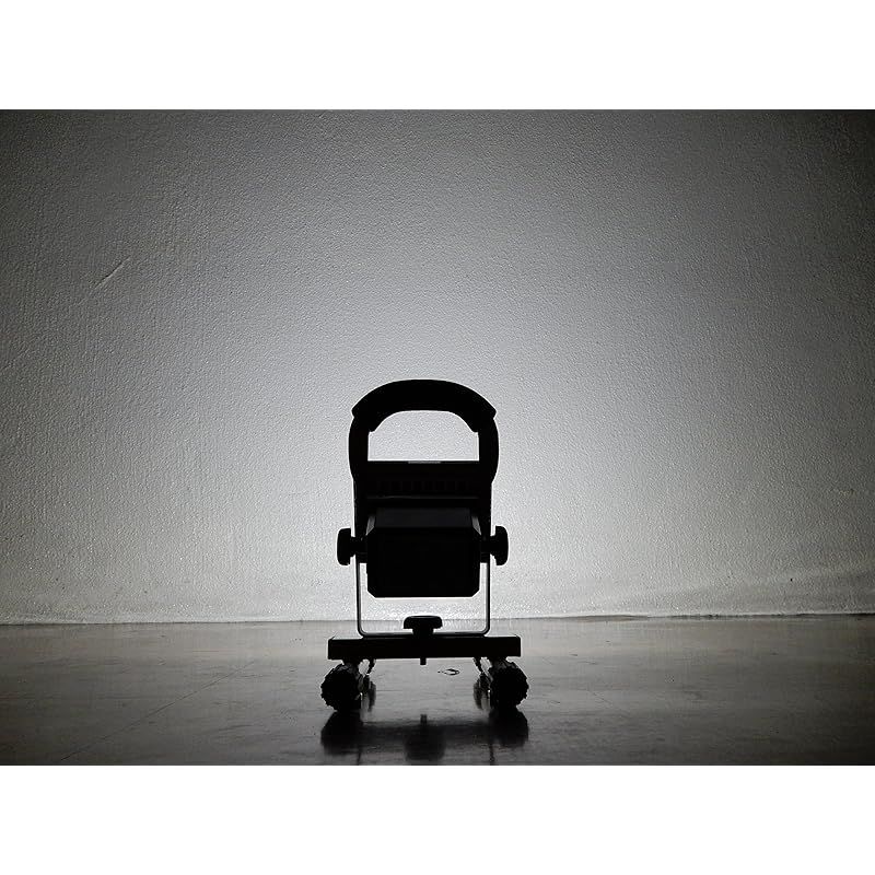 LED充電式投光器 台座マグネット付