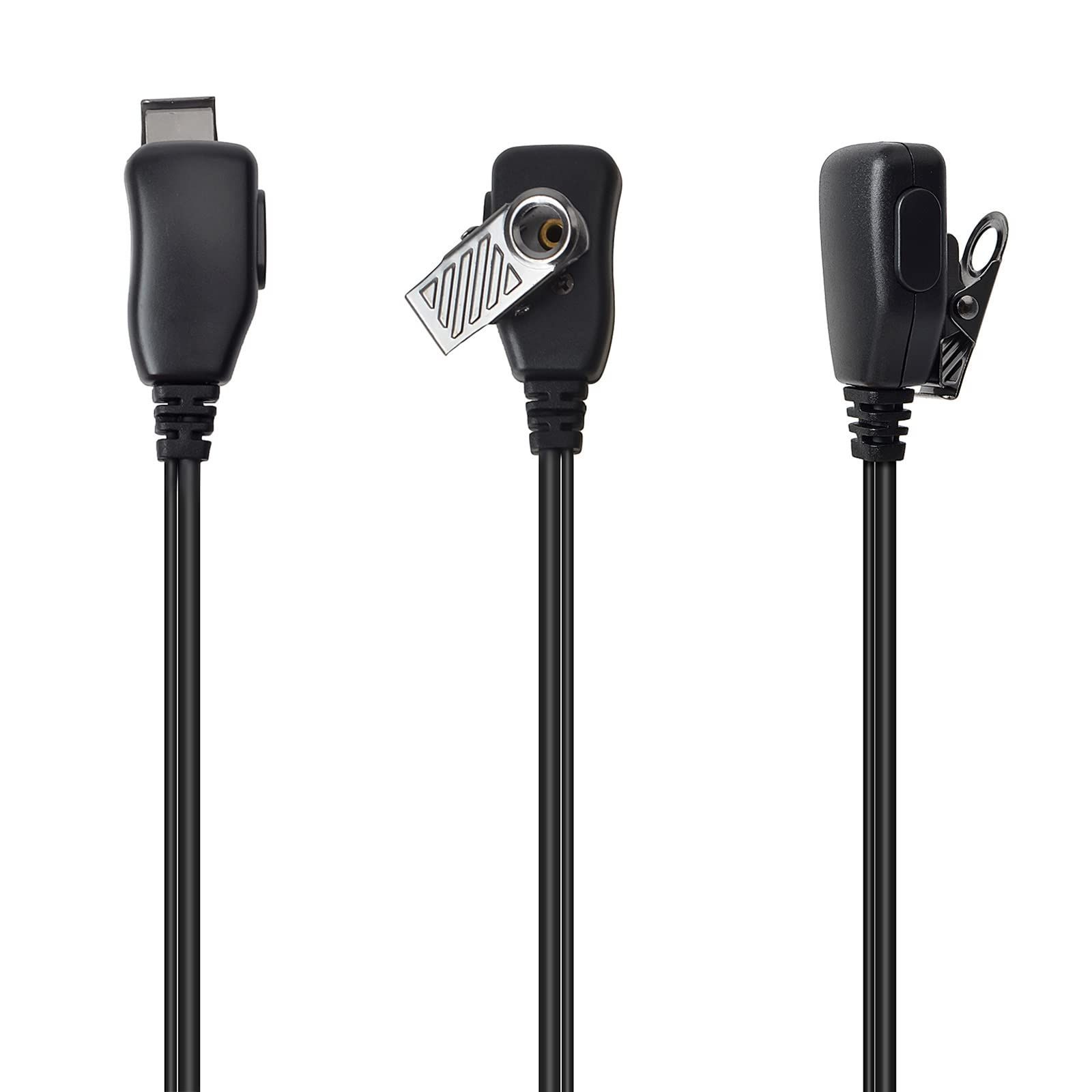 新着商品】耳掛け型 イヤホン付クリップマイクロホン 特定小電力