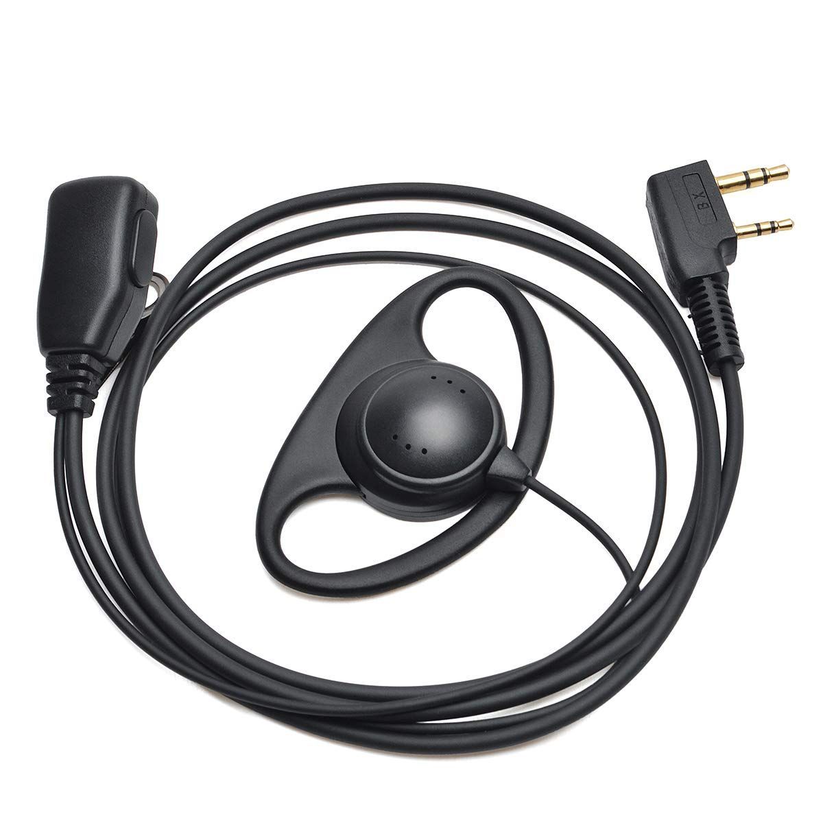 新着商品】耳掛け型 イヤホン付クリップマイクロホン 特定小電力