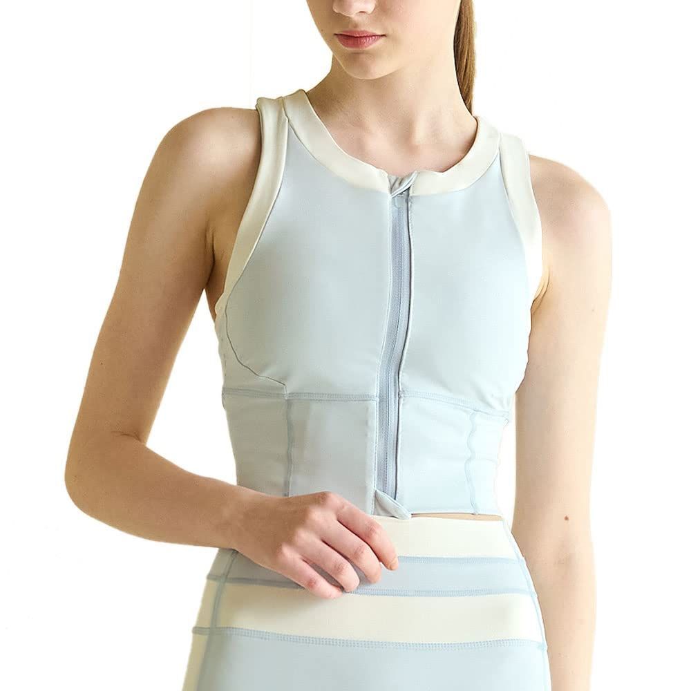 ブラトップ パット 伸縮性 吸湿速乾 ヨガ ピラティス ジム トレーニング Amazon | [reinamora] ブラトップ パッド付き サポート クロップド丈