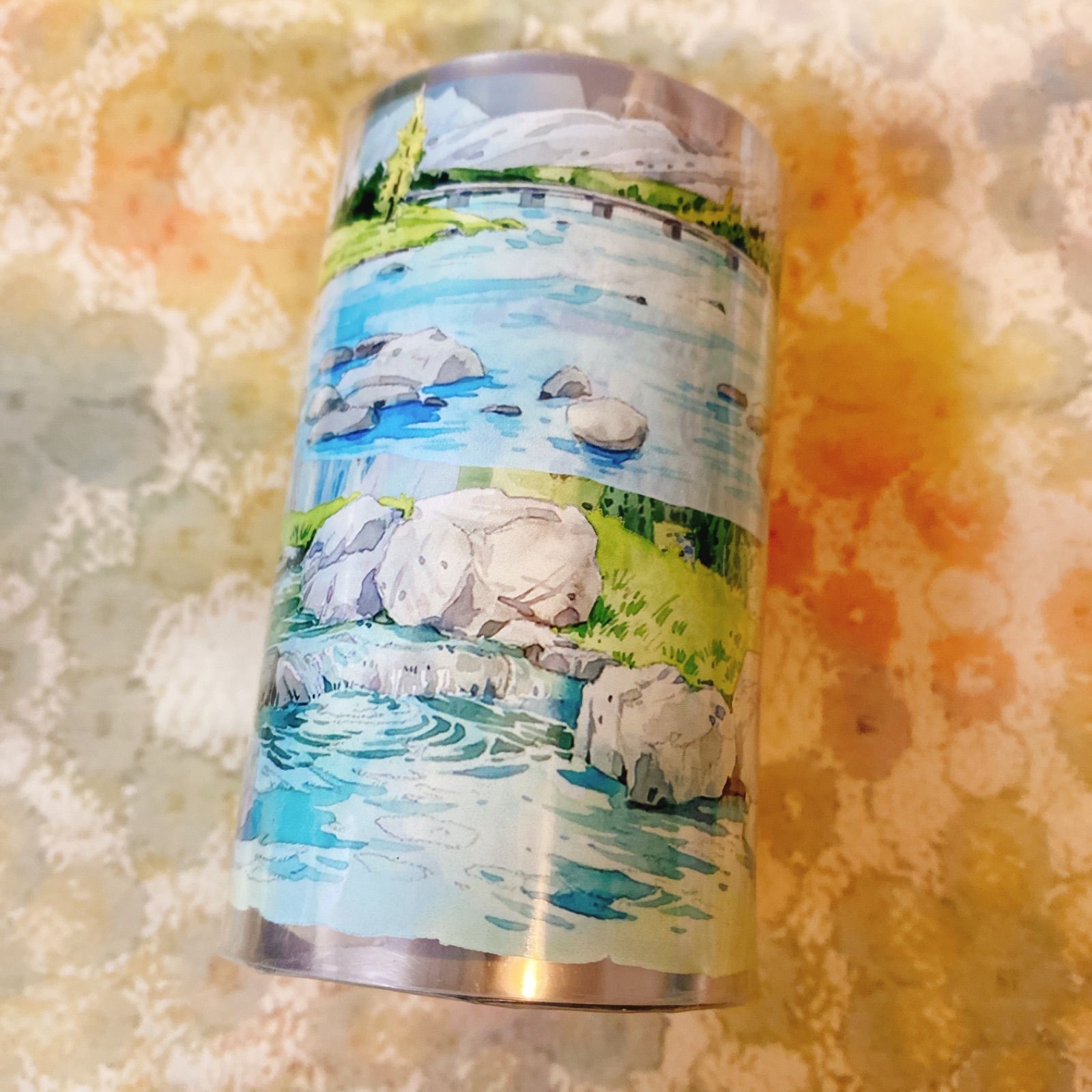 2510176 氷光徹 海外マスキングテープ巻売り 風景マスキングテープ