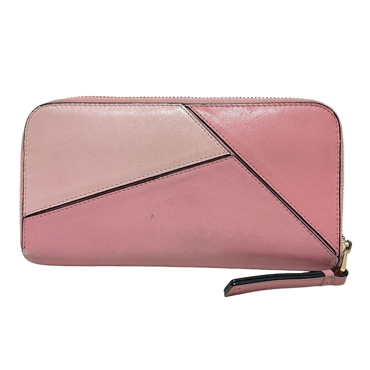 LOEWE ロエベ 長財布 パズル ピンク ライトピンク レザー