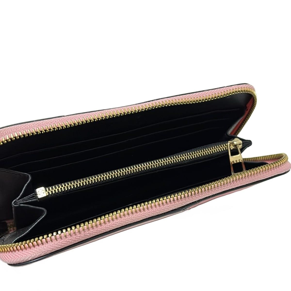 LOEWE(ロエベ) 長財布 パズル ピンク×ライトピンク レザー - メルカリ