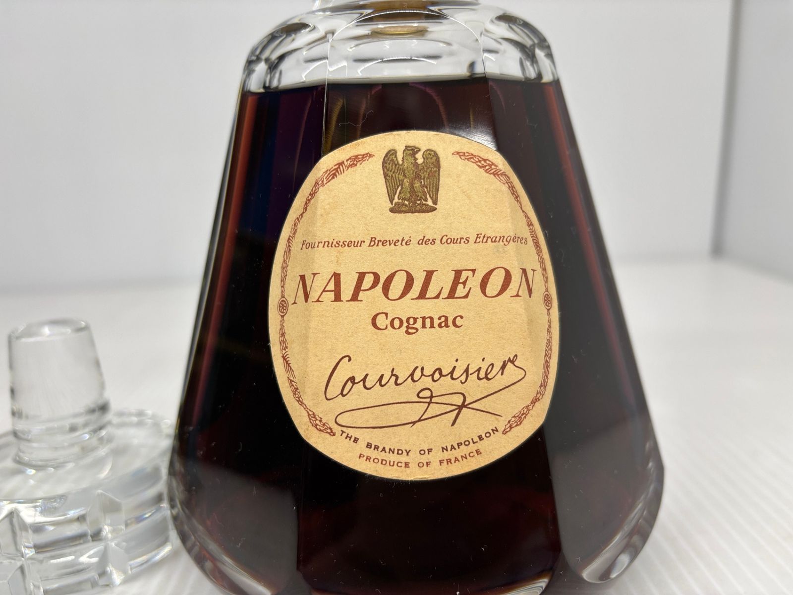 COURVOISIER Napoleon Baccarat crystal decanter クルボアジェ