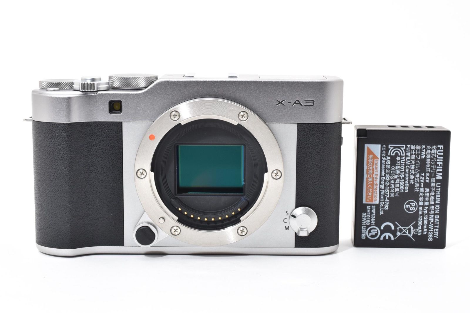 ☆極上美品☆ FUJIFILM フジフィルム X-A3 シルバー ボディ ミラーレス