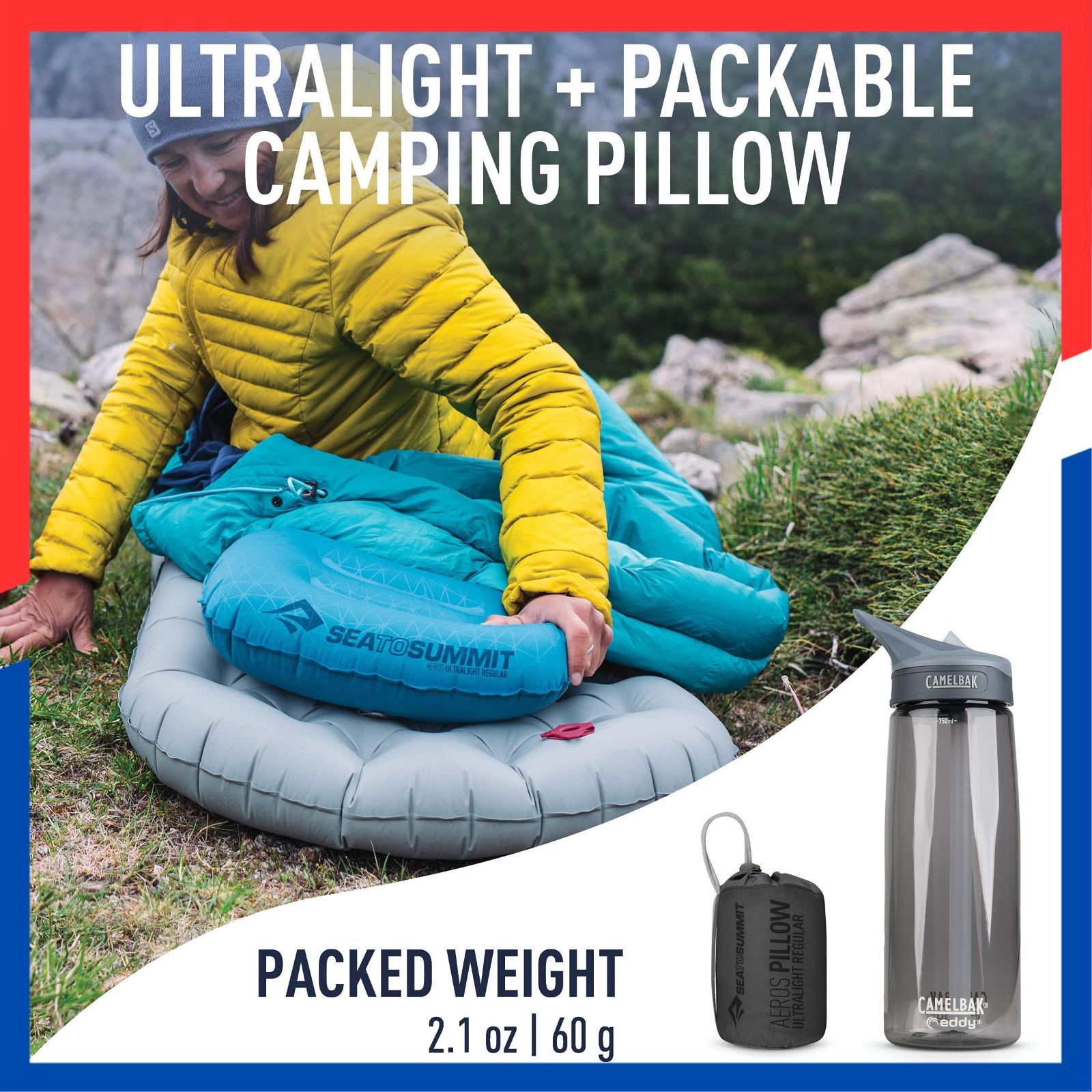  商品 エアロウルトラライトピロー レギュラー SUMMIT シートゥサミット ST 81025 TO グレー SEA その他 文房具 事務用品