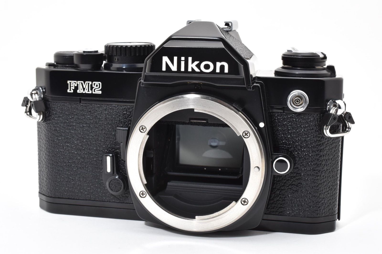 Nikon ニコン FM 2 ブラック ボディ MF 一眼レフフィルムカメラ MF-16付き ＃3544