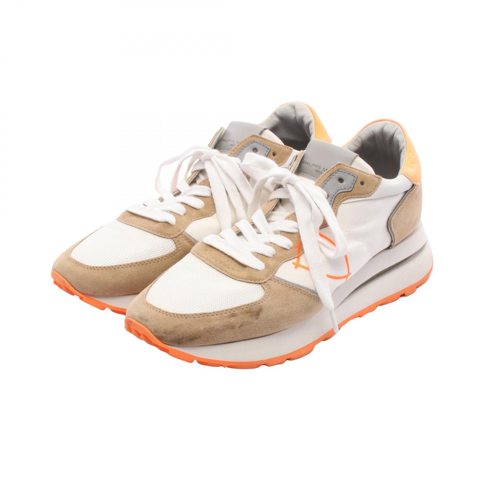 美品　PHILIPPE MODEL フィリップモデル TROPEZ HAUTE PHILIPPE MODEL フィリップモデル TROPEZ HAUTE LOW MAN スニーカー