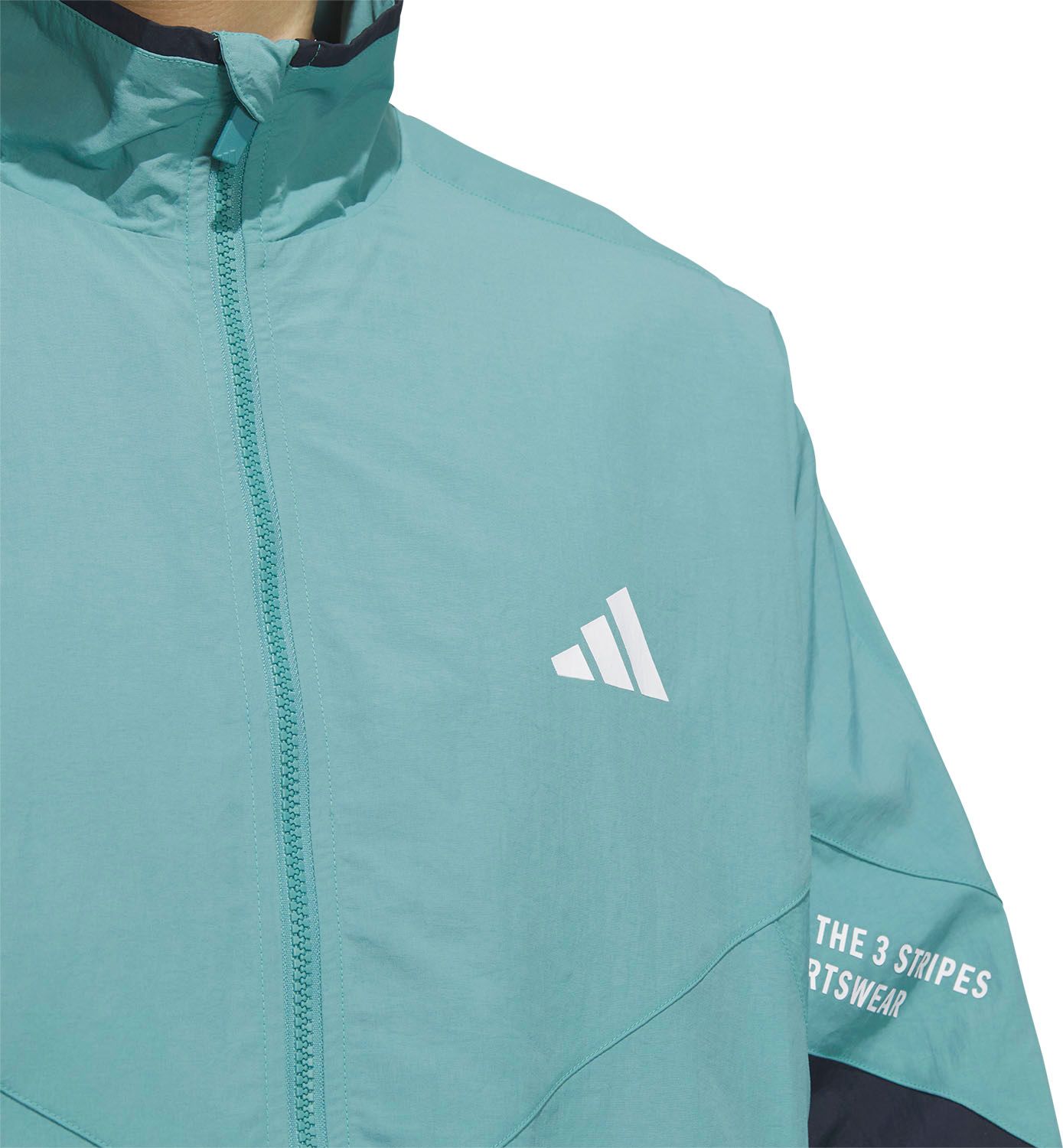 アディダス adidas ワーディングパック ルーズフィット メッシュ裏地付き ウーブンジャケット WM 005 KA 1263 パウダーティール