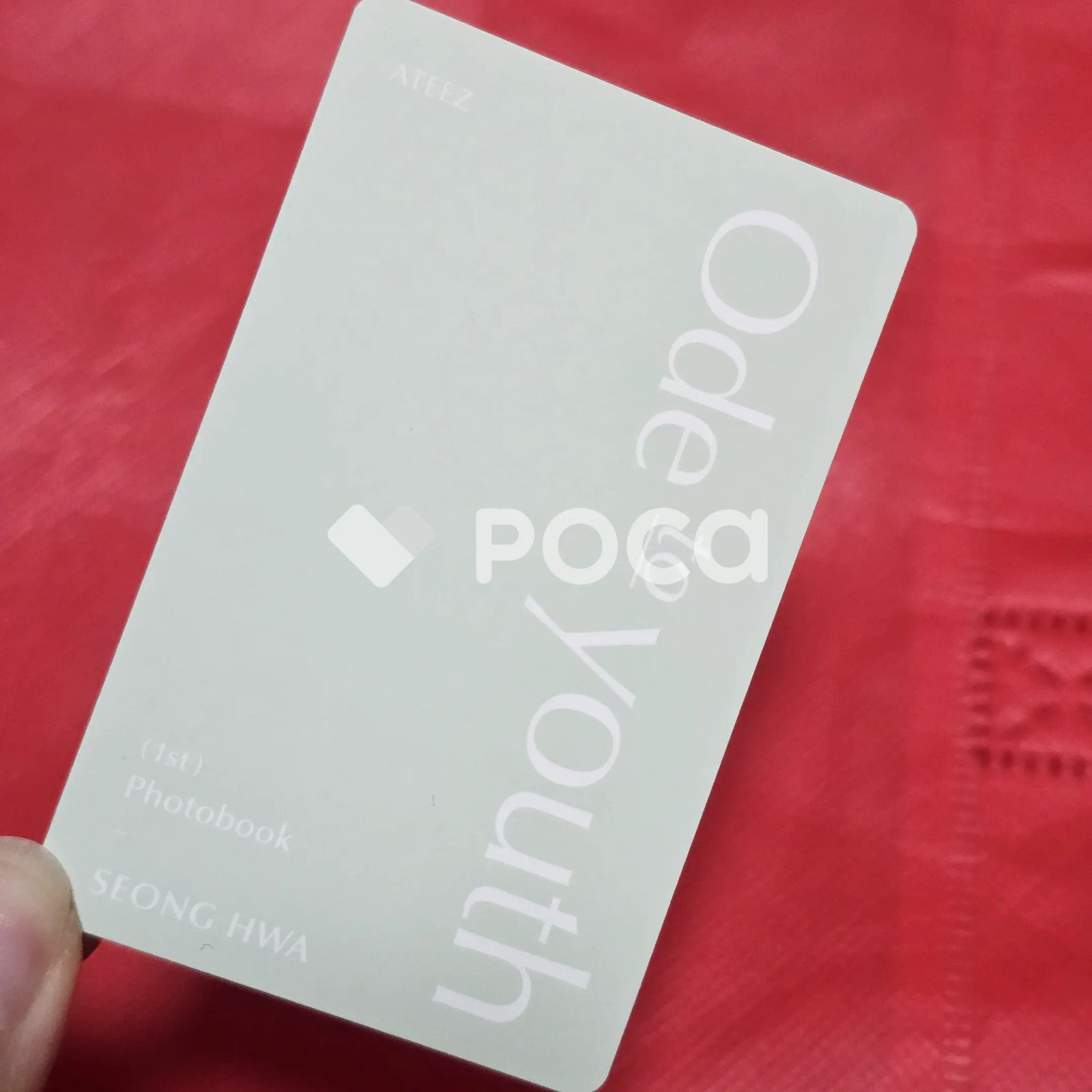 ATEEZ ソンファ ATEEZ 1ST PHOTOBOOK : ODE TO YOUTH 予約販売 - メルカリ