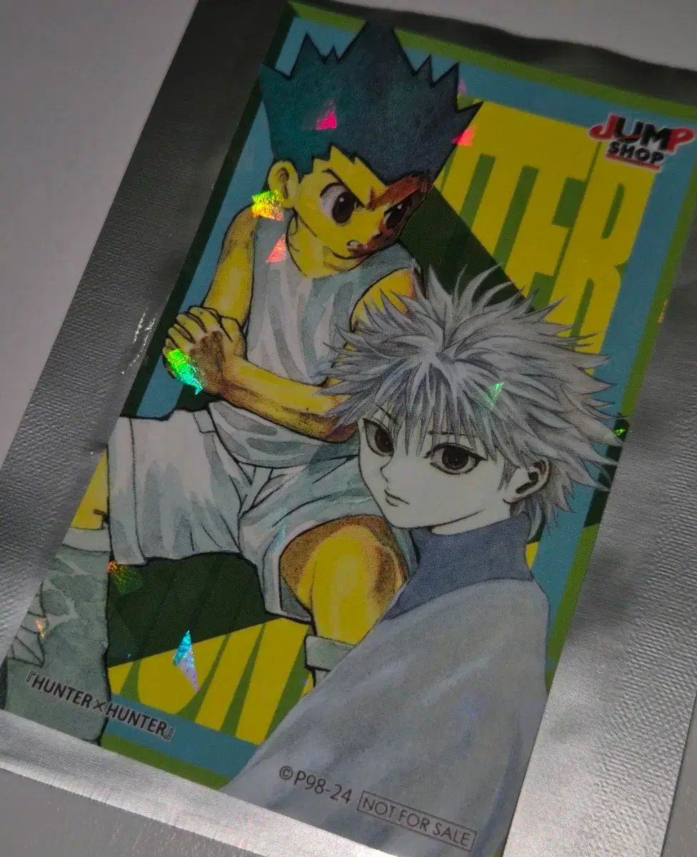 HUNTER×HUNTER ハンハン キルア ゴン THE HYUNDAI JUMP SHOP ポップアップ 特典 ステッカー