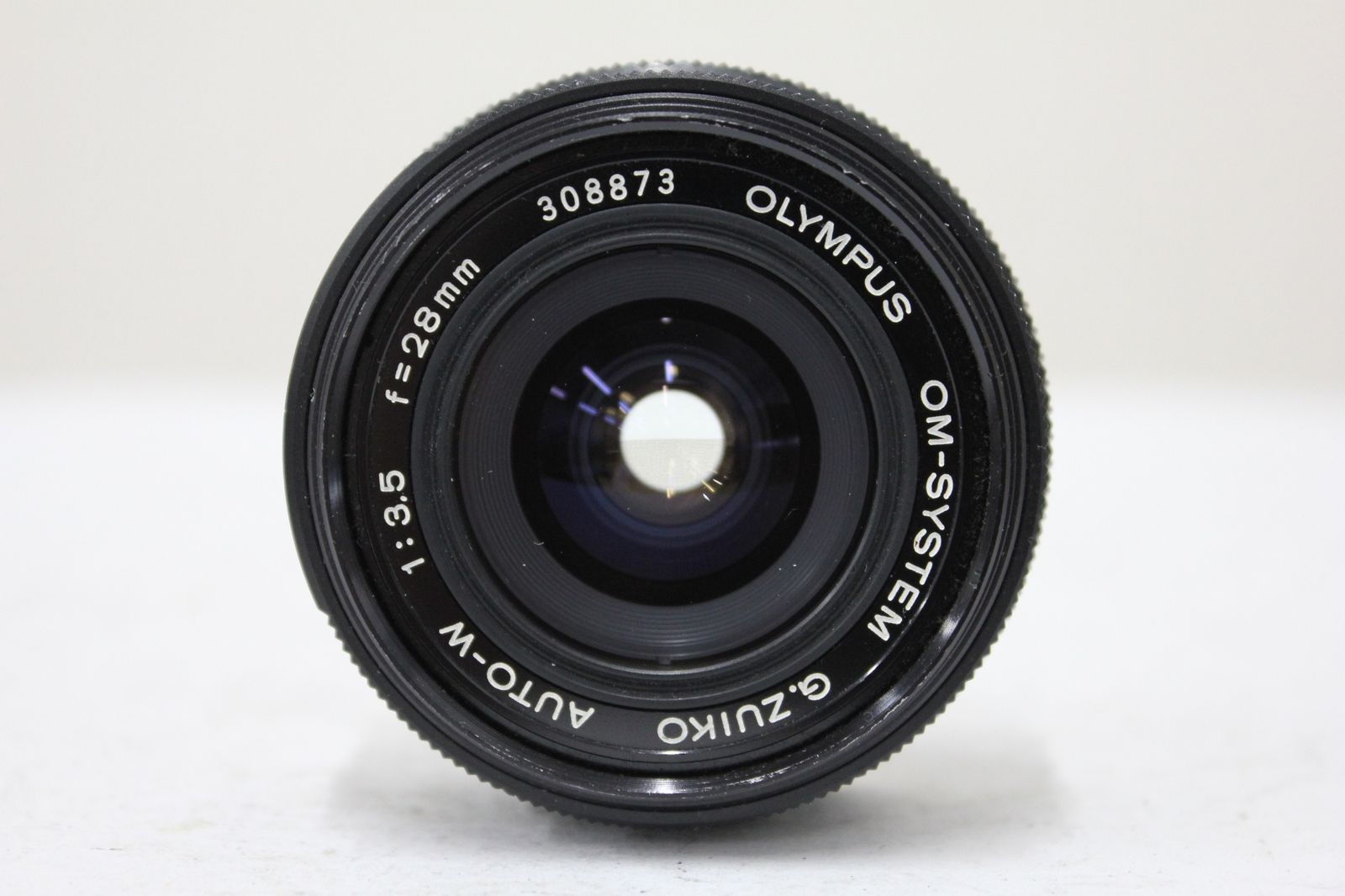 返品保証】 オリンパス Olympus OM10 ブラック G.Zuiko AUTO-W 28mm F3