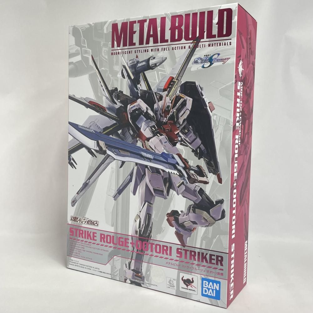 中古】未開封)METAL BUILD ストライクルージュ オオトリ装備[79