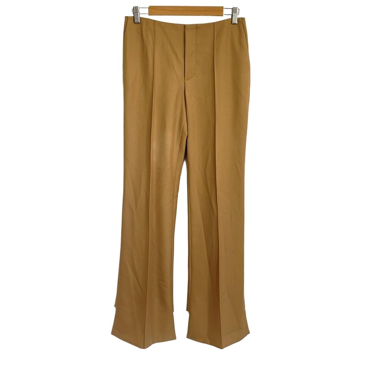 Chloe クロエ パンツ サイズ36 S レディース ライトブラウン フルレングス