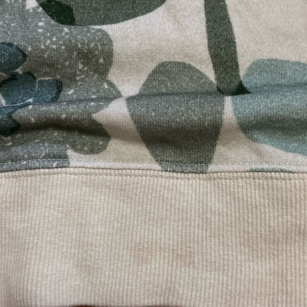 marble SUD(マーブルシュッド) パーカー レディース - 白×グリーン 長袖/花柄