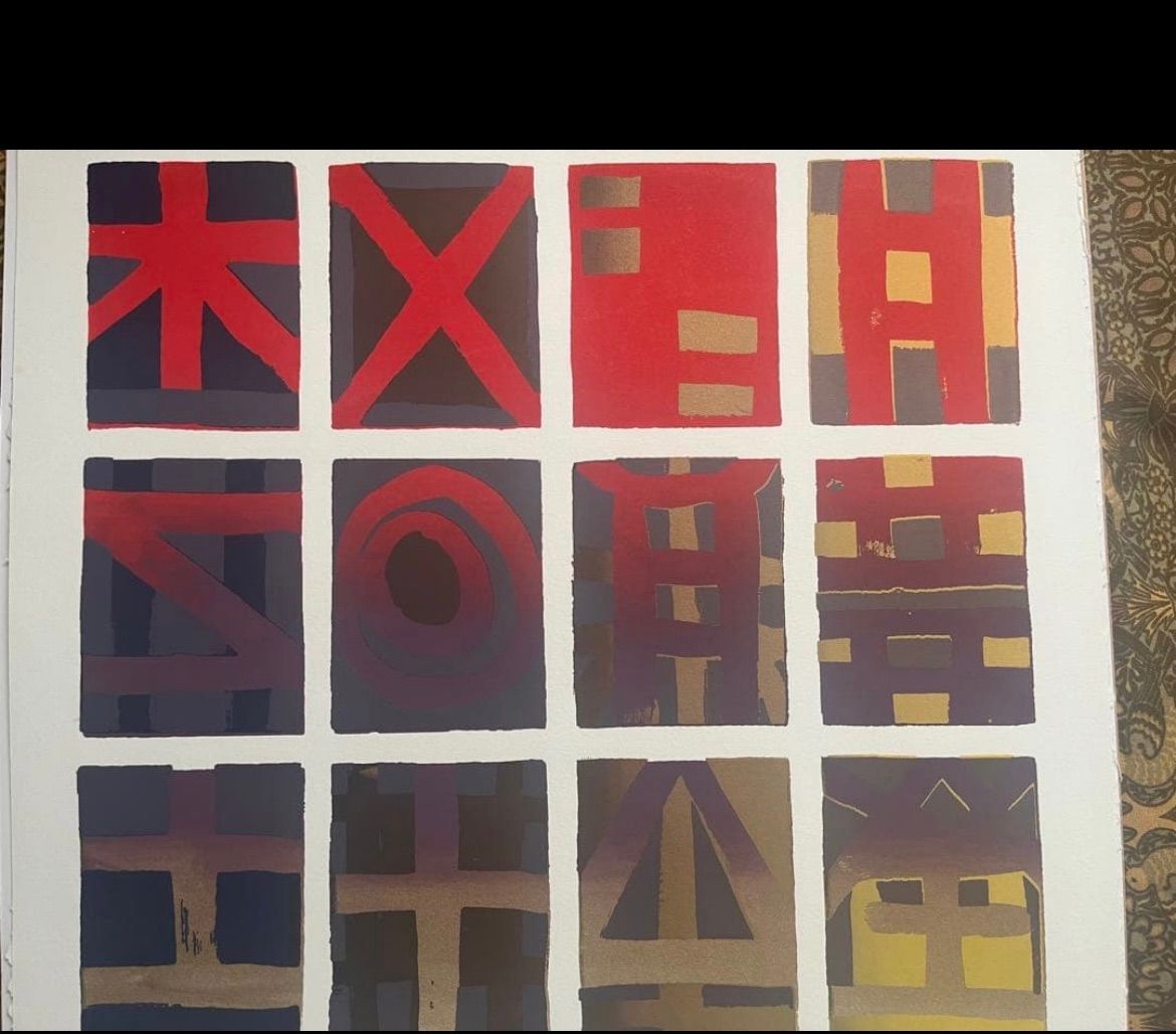 絵画 Jeannie Kimm シルクスクリーン 【ダイアリー】 ジニーキム Jeannie Kimmサイン・ED