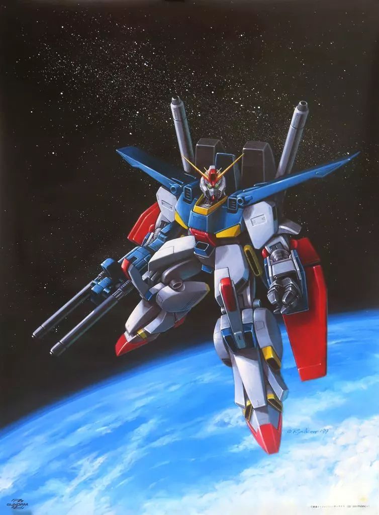 中古】ポスター B2ポスター ZZガンダム(宇宙) 「機動戦士ガンダムZZ