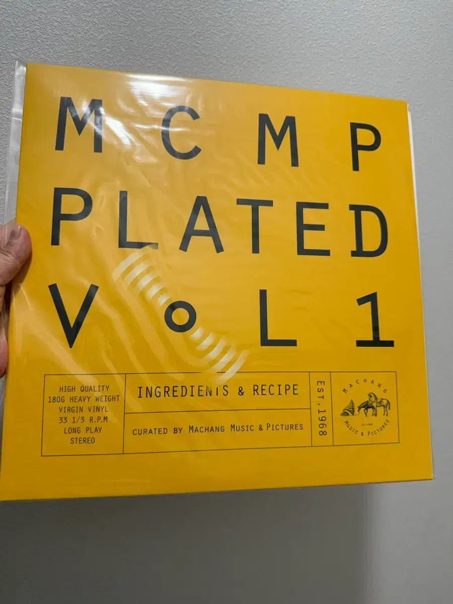 マジャンミュージックアンドピクチャーズ MCMP 編集 レシピ箱 vol 1 LP