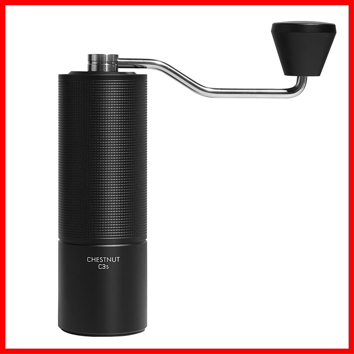 coffee 清掃しやすい grinder 粗さ調整 ステンレス臼 家庭用 コーヒーグラインダー 省力性 手動式 手挽きコーヒーミル ダイヤモンド 栗子C 3 S C ブラック タイムモア