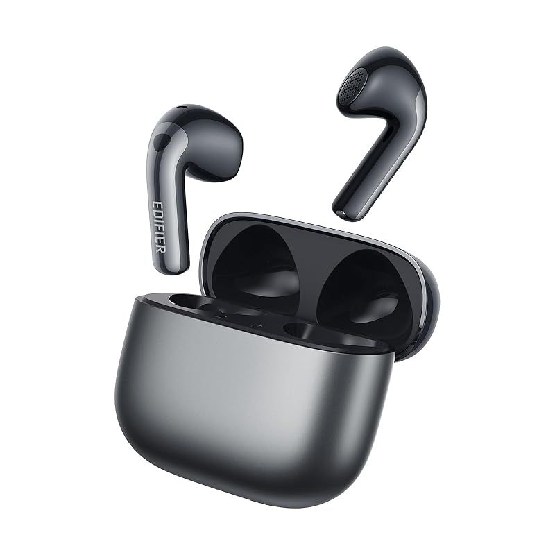 EDIFIER EvoBuds 耳を解放する快適さ インナーイヤー型ワイヤレスイヤホン 軽量ANC ハイレゾ LDAC Appで自分好みの音に調整 Bluetooth 6 1 マルチポイント接続 AI音声通訳 旅行や通勤に最適 0