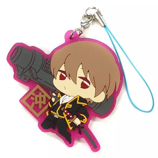 10個セット　銀魂　沖田総悟　レトロポップ　きゃらビニ　ストラップ 10個セット 銀魂 沖田総悟 レトロポップ きゃらビニ ストラップ 痛 バ