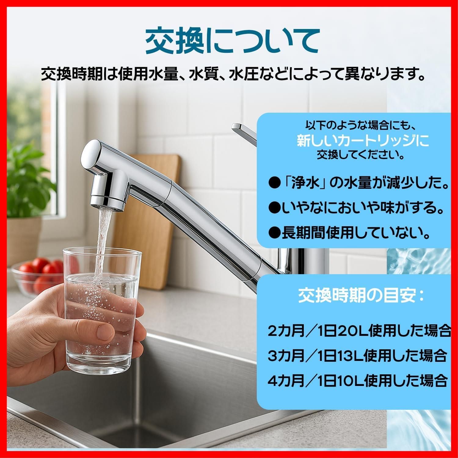 新品☆タカギ 浄水器 交換カートリッジ JC0032ST 4個セット タカギ