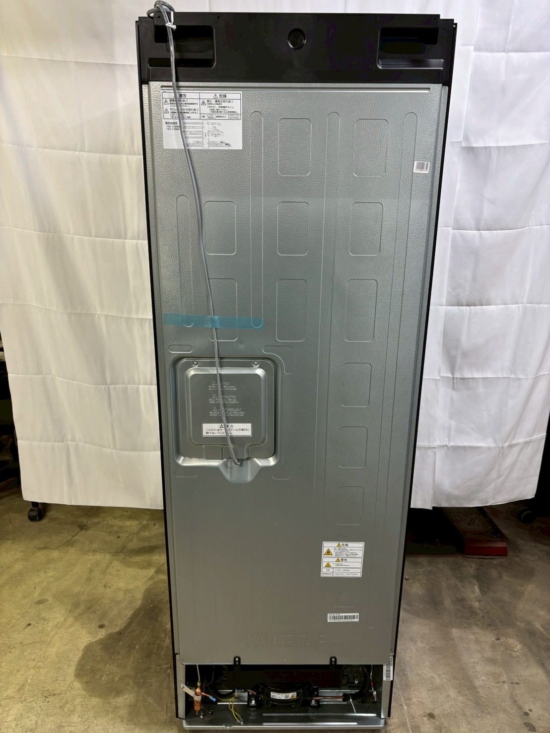 【美品】ヤマダ電機 3ドア冷蔵庫 YRZ-F36MK 2025年製 358L ヤマダオリジナル冷蔵庫 358L 右開き 3ドア 幅59.8cm 自動製氷